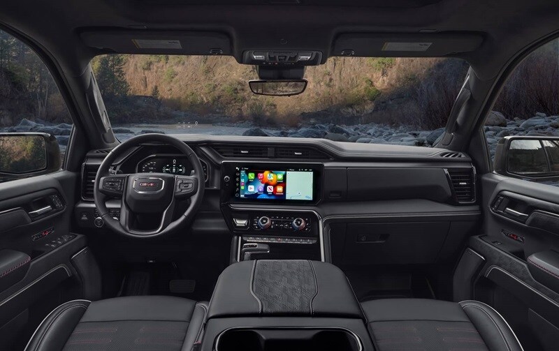 2025 GMC Sierra 1500 interior tech